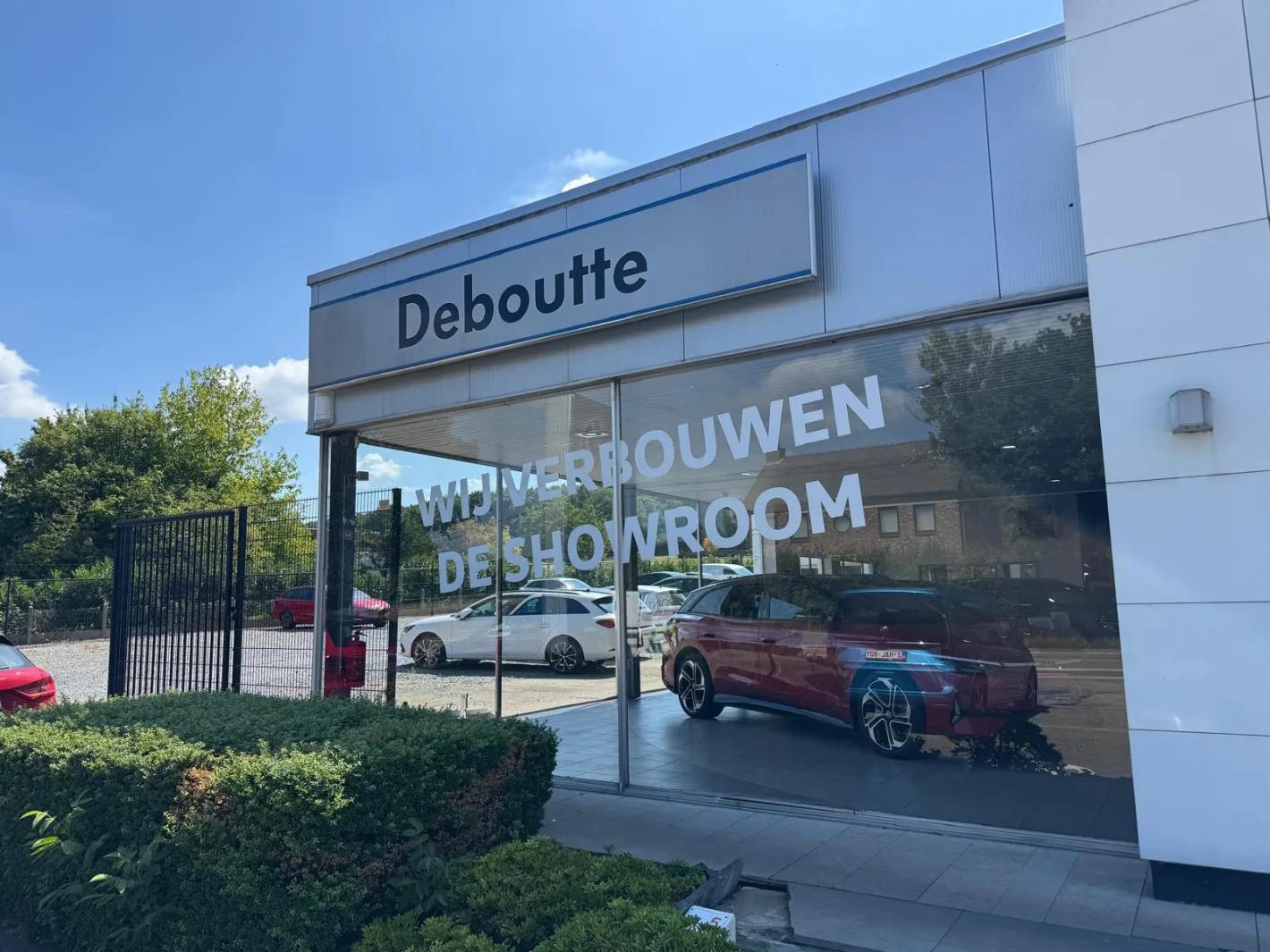 Wij verbouwen de showroom